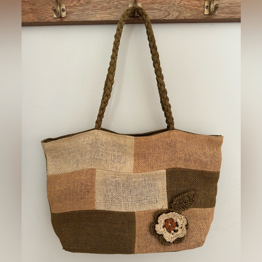 Vintage Knit Purse